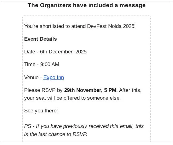 DevFest Pass