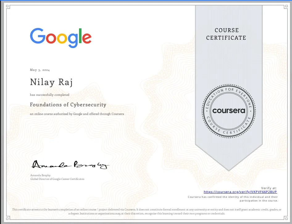 Google Cybersecurity